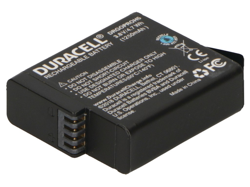 Duracell DRGOPROH5 Kamera-/Camcorder-Akku Lithium-Ion (Li-Ion) 1250 mAh – Ansicht 3