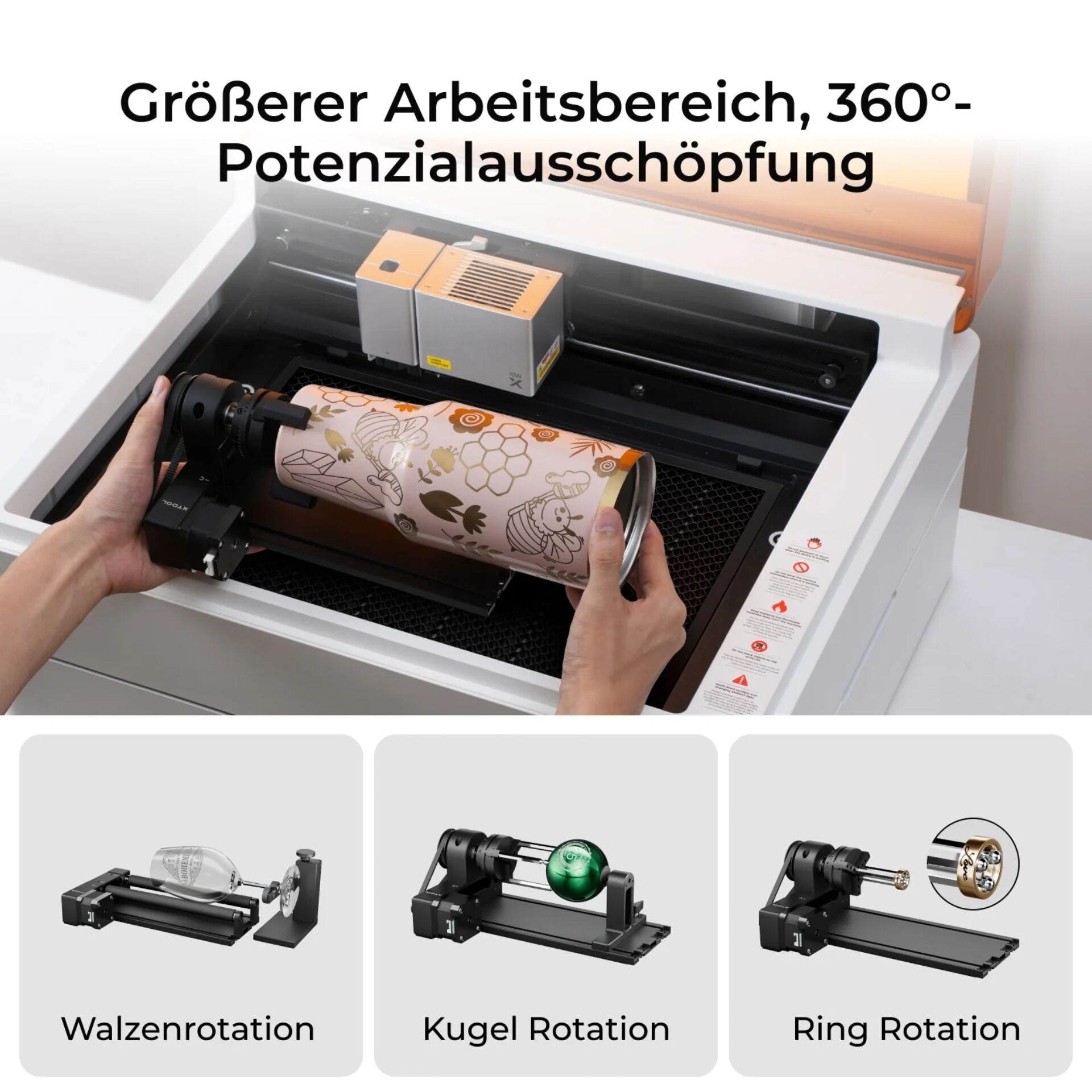 xTool M1 Ultra Riser Erhöhung Base Kit 220574_05