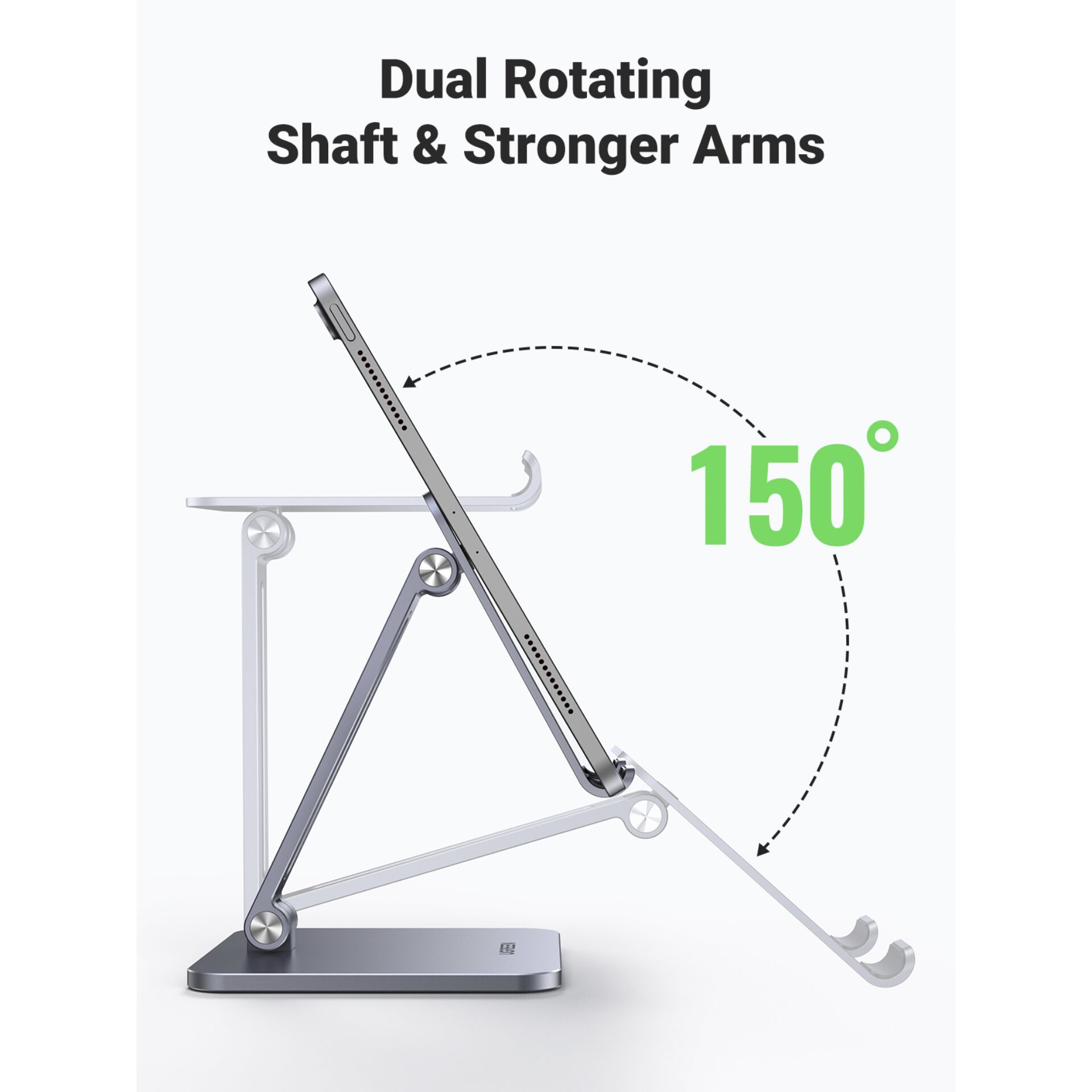 UGREEN Foldable Multi-Angle Pad Stand Gray