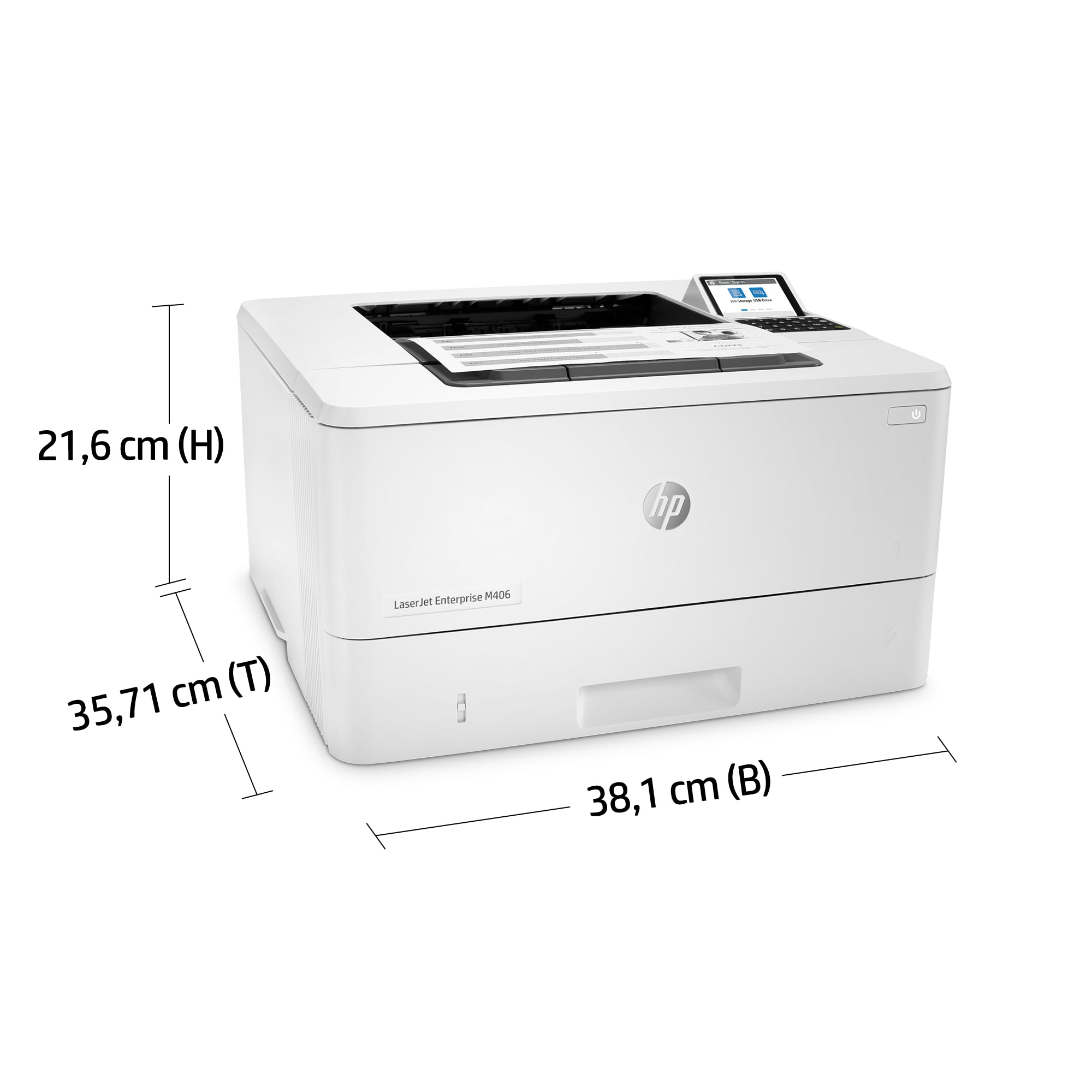 HP LaserJet Enterprise Monolaserdrucker M406dn 87234981_6308757515