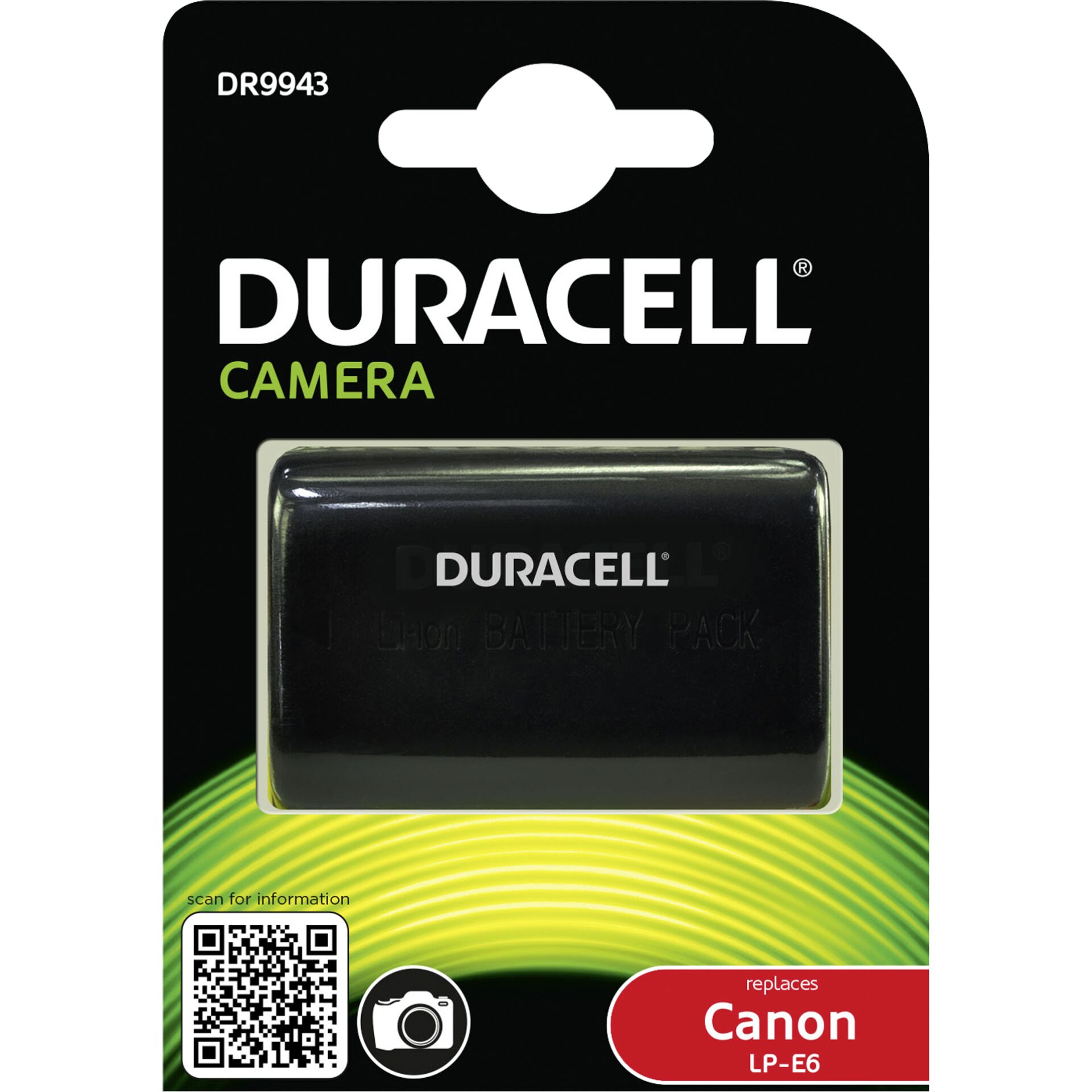 Duracell Li-Ion Akku 1600mAh für Canon LP-E6 279309_00