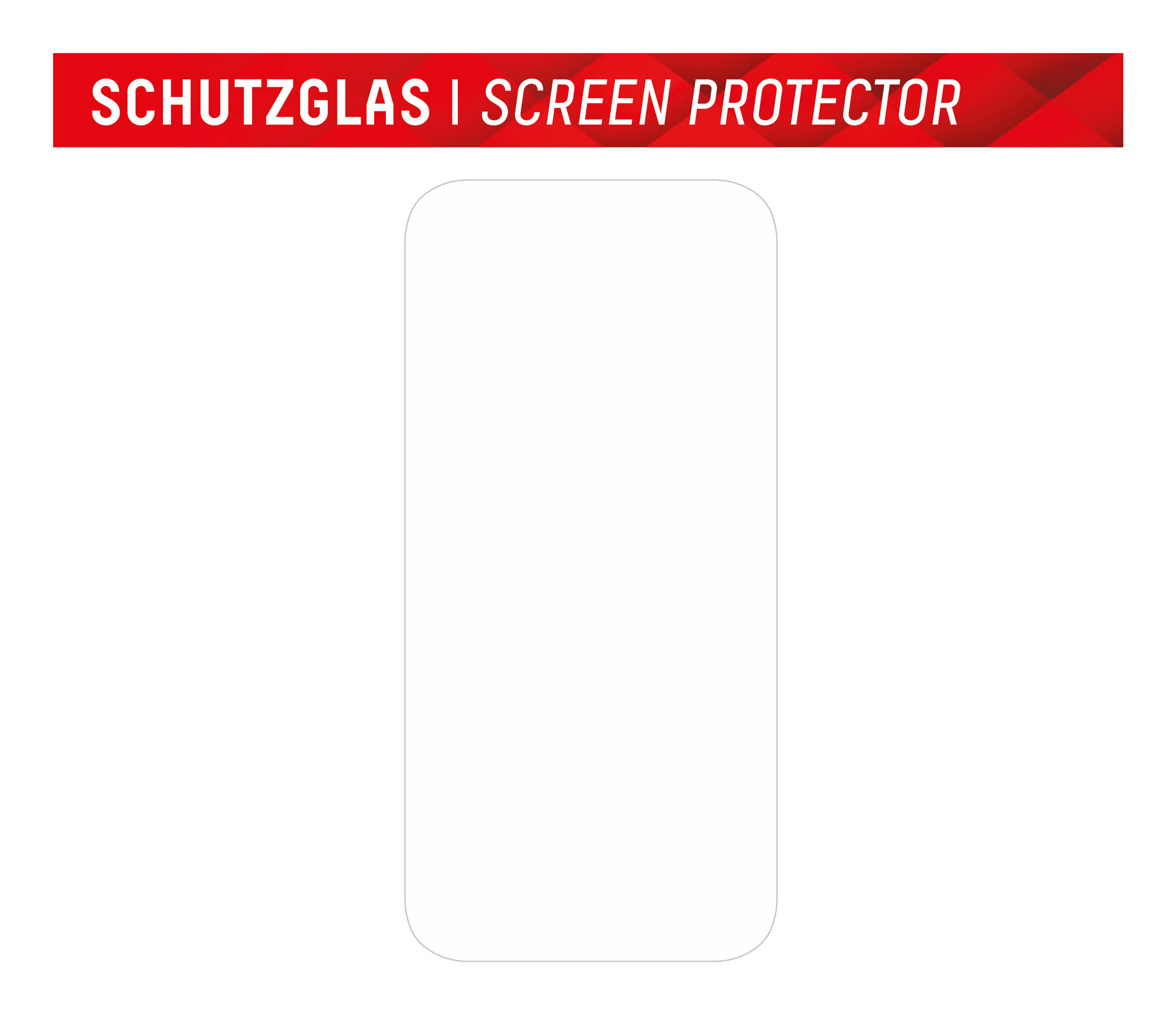DISPLEX Real Glass + Case iPhone 15
