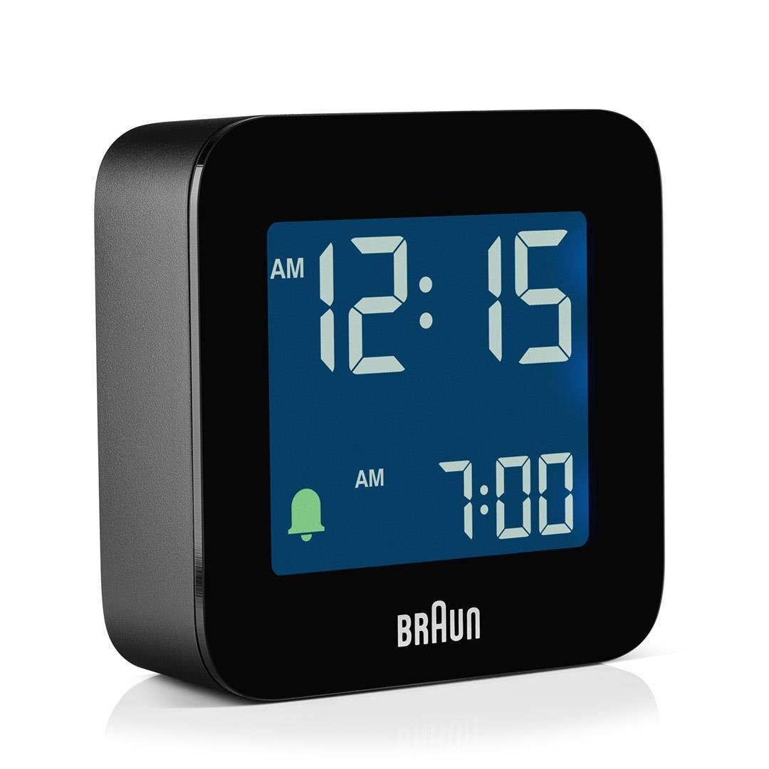 Braun BC08 Digitaler Wecker Schwarz – Ansicht 2