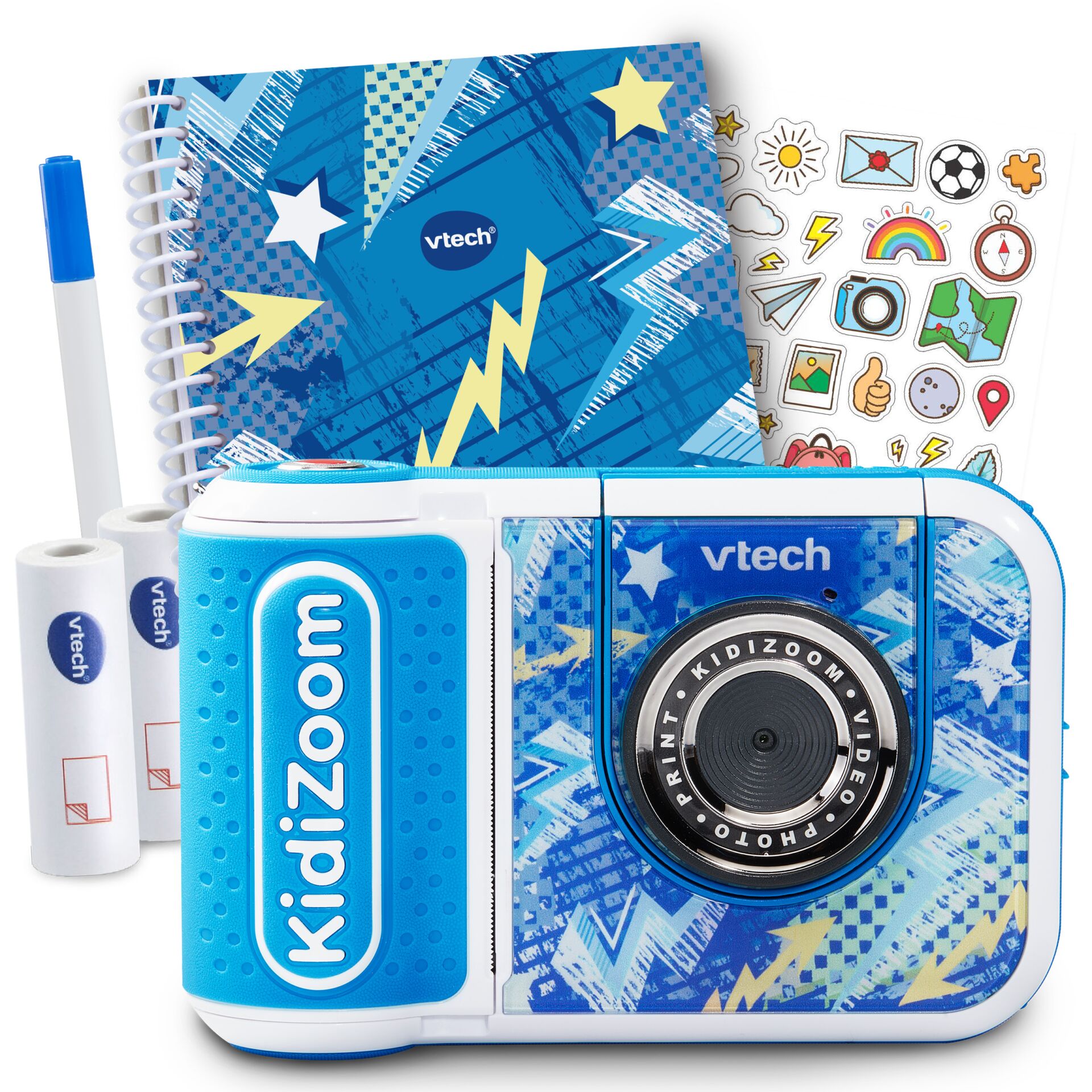 VTech Kidizoom Print Cam blau limitiertes Bundle 173303_00