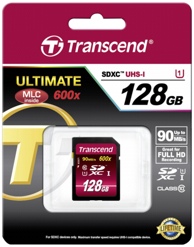 Transcend SDXC             128GB