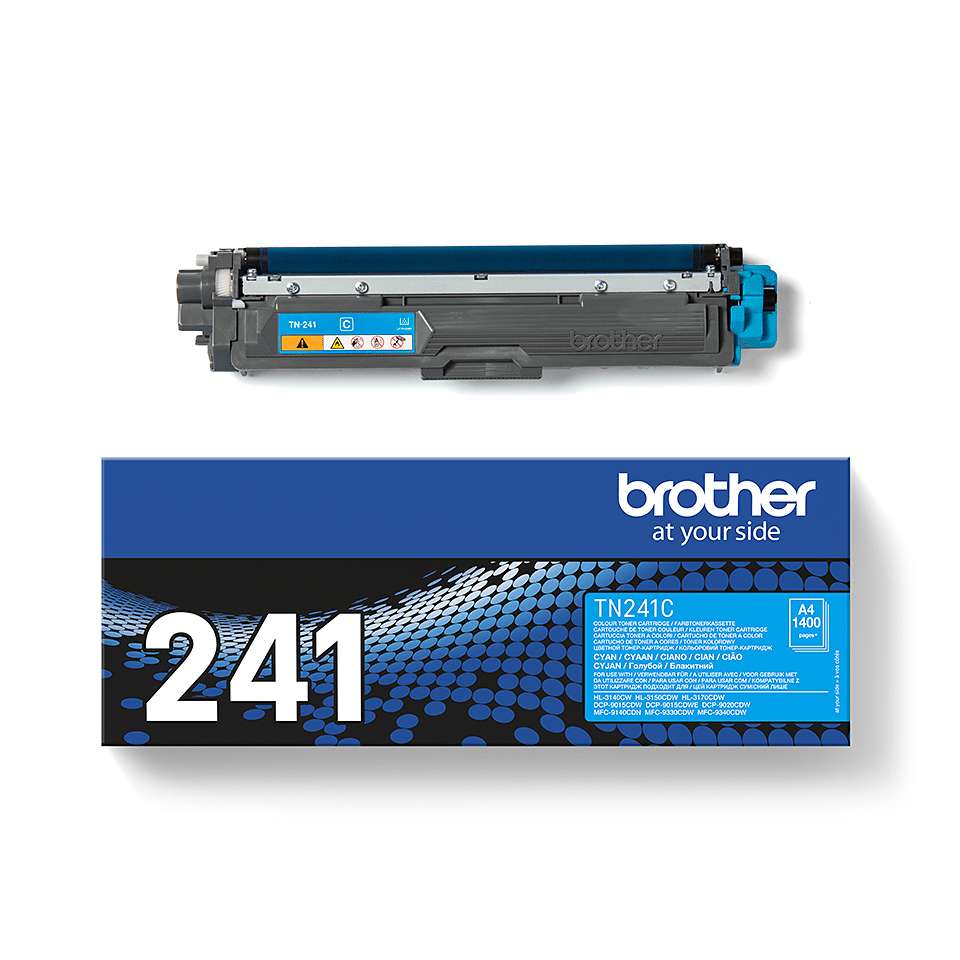Brother Toner TN-241C Cyan (ca. 1400 Seiten) – Ansicht 4