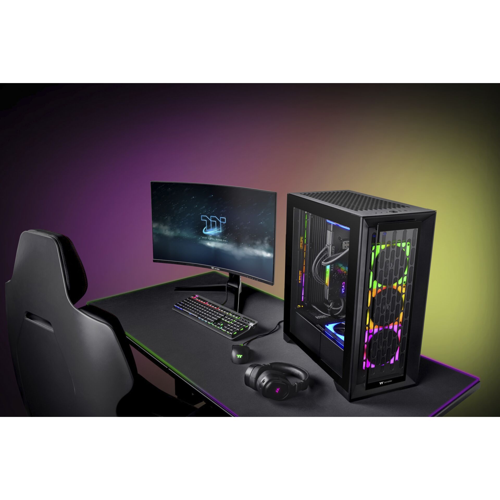 Thermaltake 32  Curved Gaming Monitor 827374_17