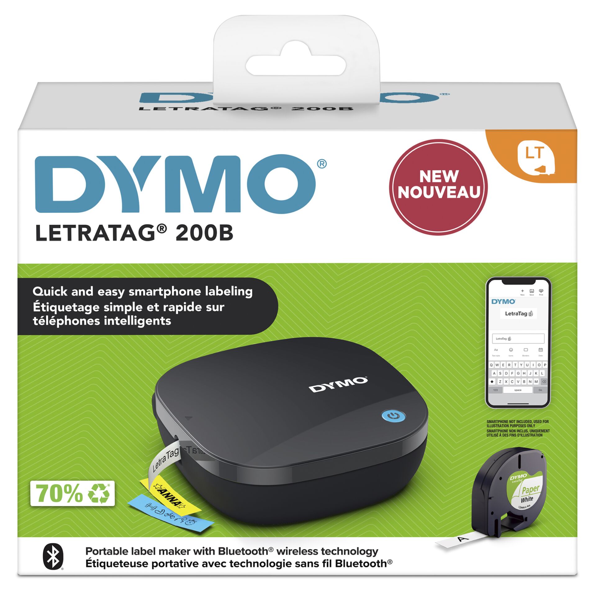 Dymo LetraTag LT-200 B