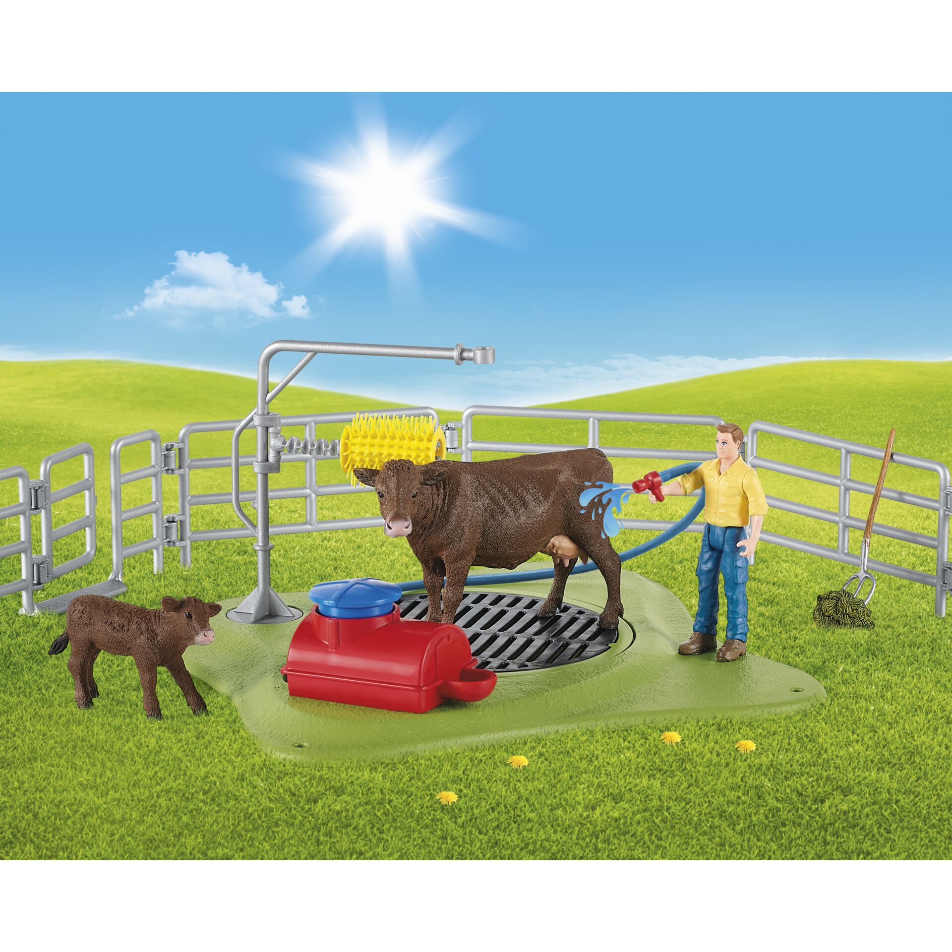 Schleich Farm World    42529 Kuh Waschstation