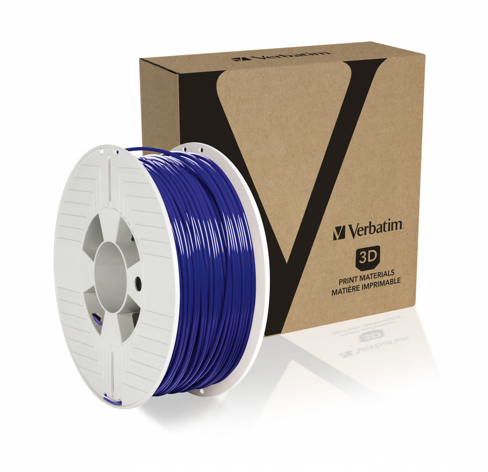 Verbatim 55332 3D-Druckmaterial Polyacticsäure (PLA) Blau 1 kg