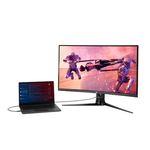 ASUS ROG Strix XG32VC 80 cm (31.5 Zoll) 2560 x 1440 Pixel Quad HD LED Schwarz