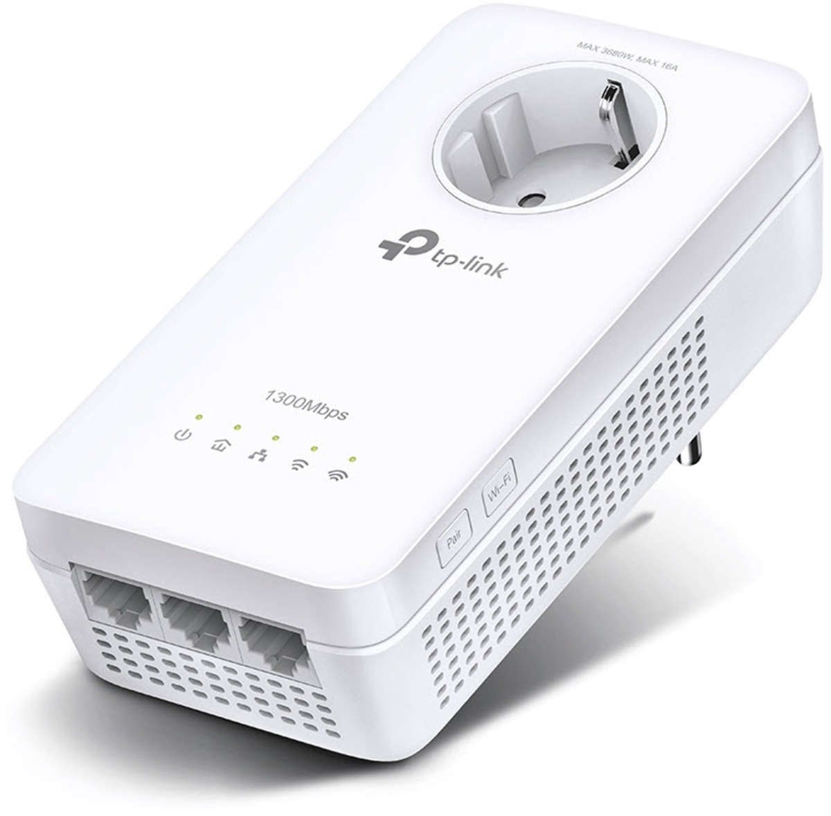 TP-Link TL-WPA8631P AV1300 Powerline WLAN AC -3x LAN-