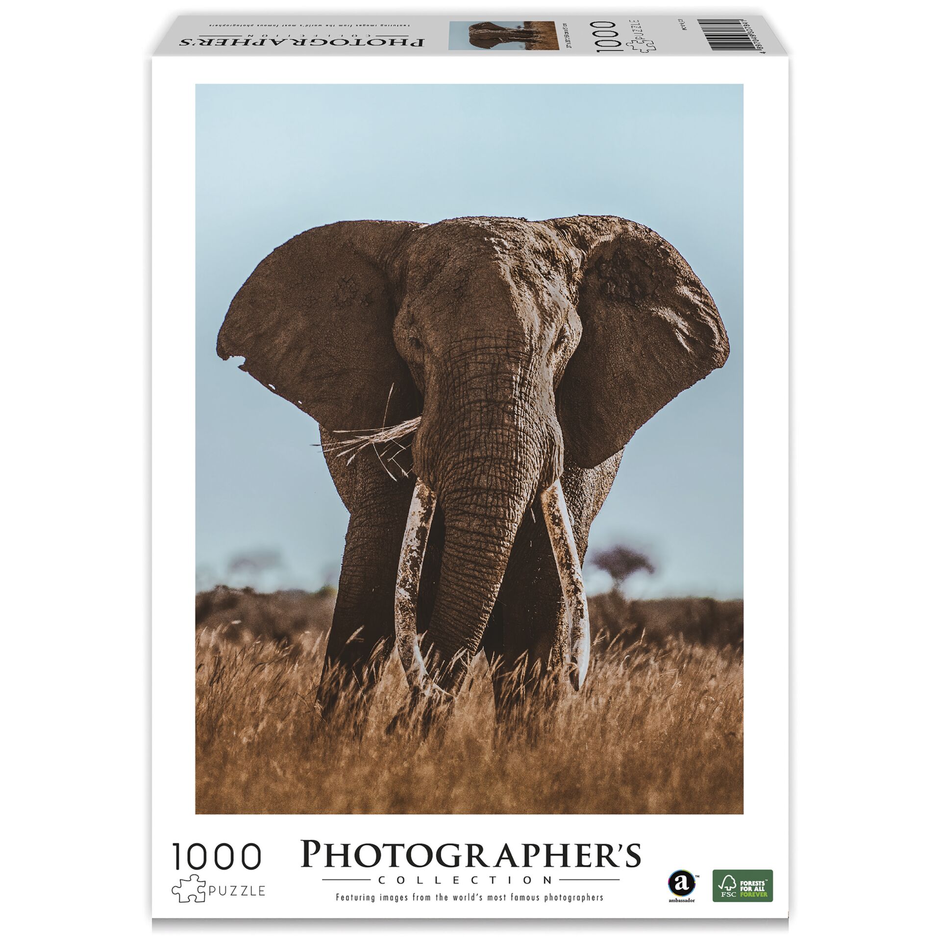Ambassador Afrikanischer Elefant 1000 Teile (Donal Boyd) 823265_00