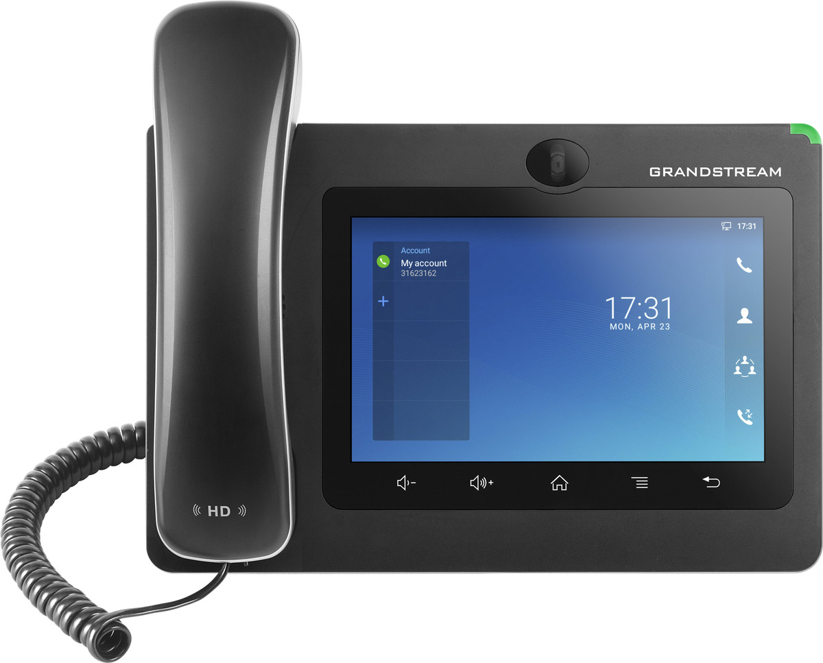 Grandstream GXV-3370 IP Videotelefon auf Android-Basis