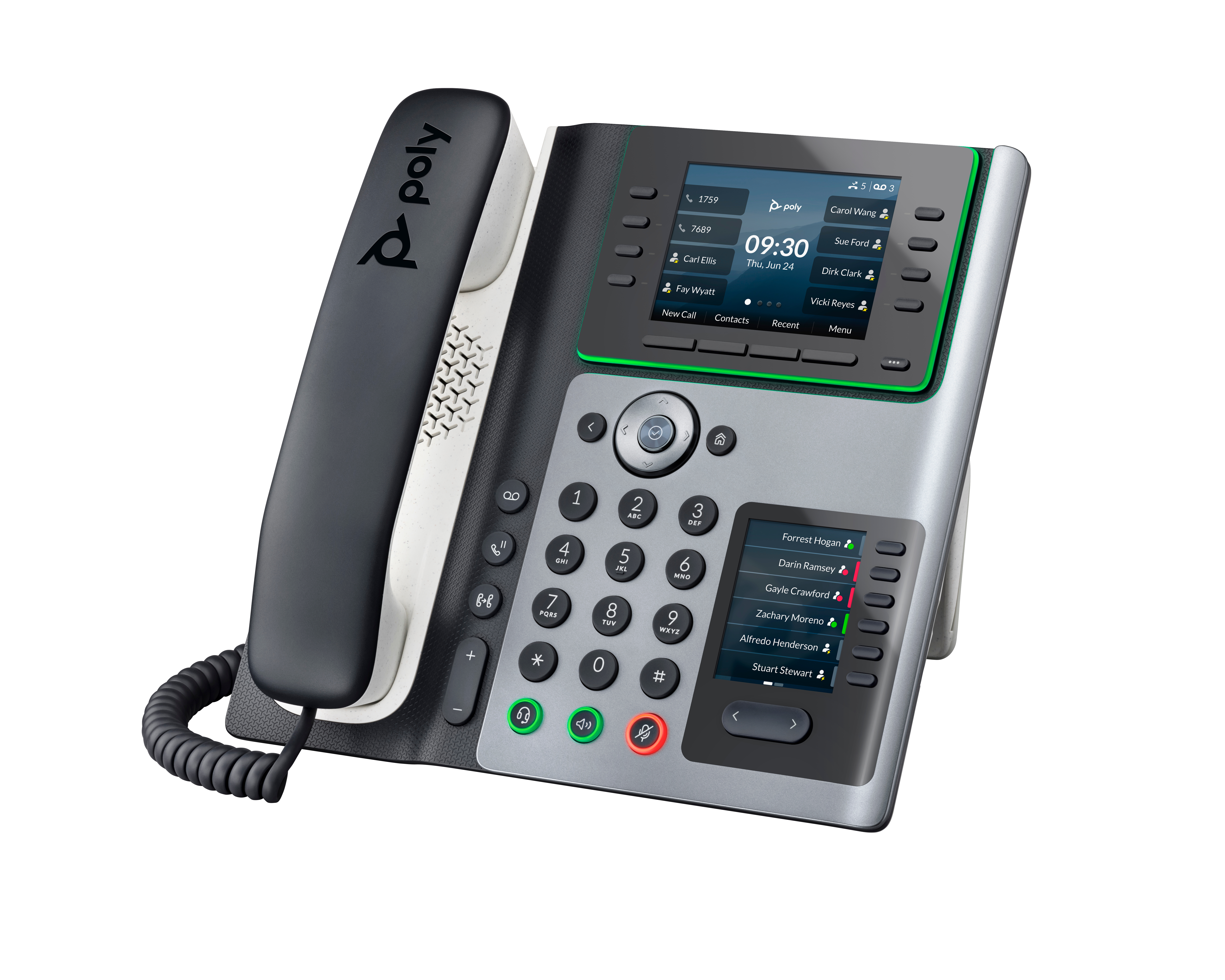 Poly Edge E450 IP Phone bf8298e910733be9679d58bdf96bc2943fe980ef