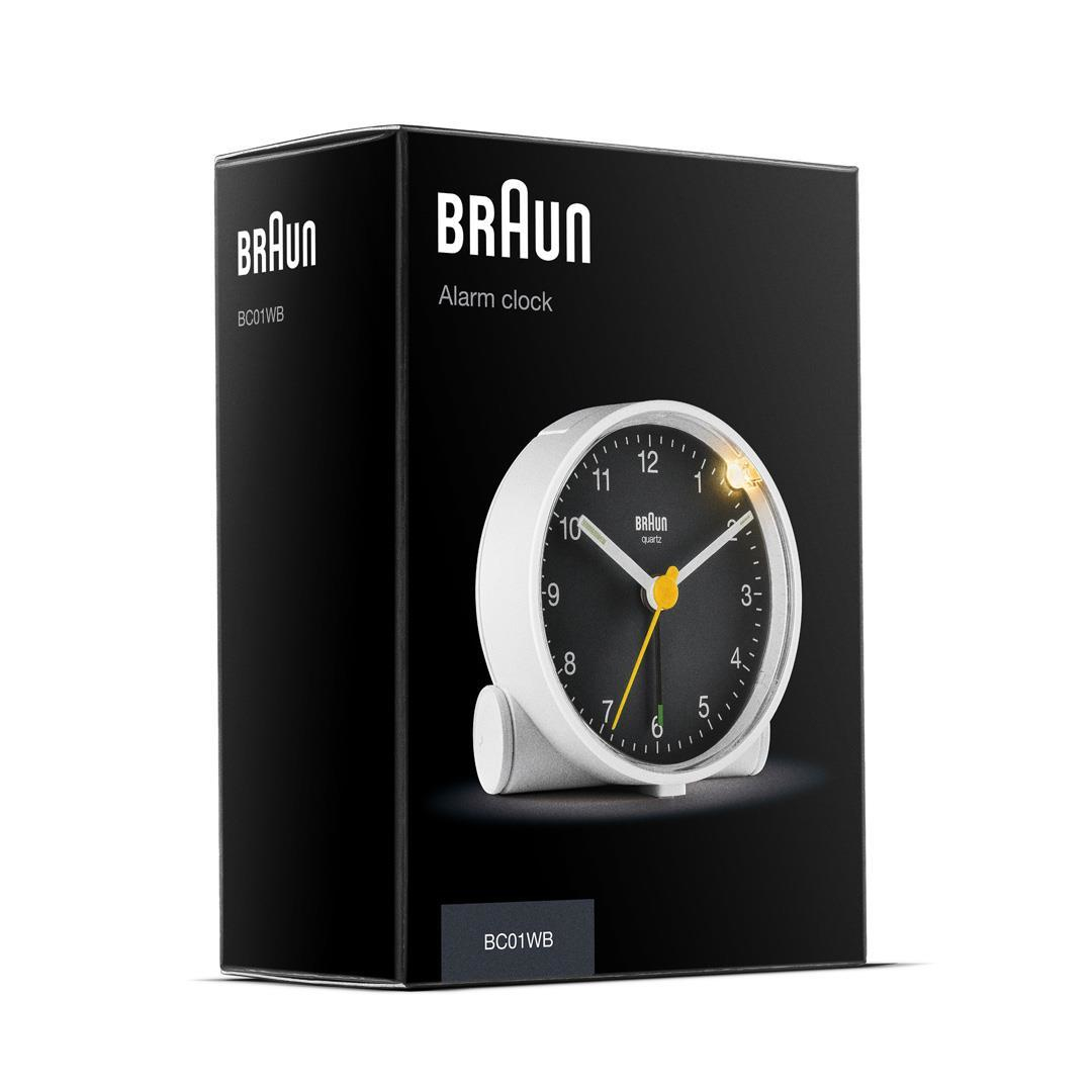 Braun BC 01 WB Quarzwecker weiß – Ansicht 7