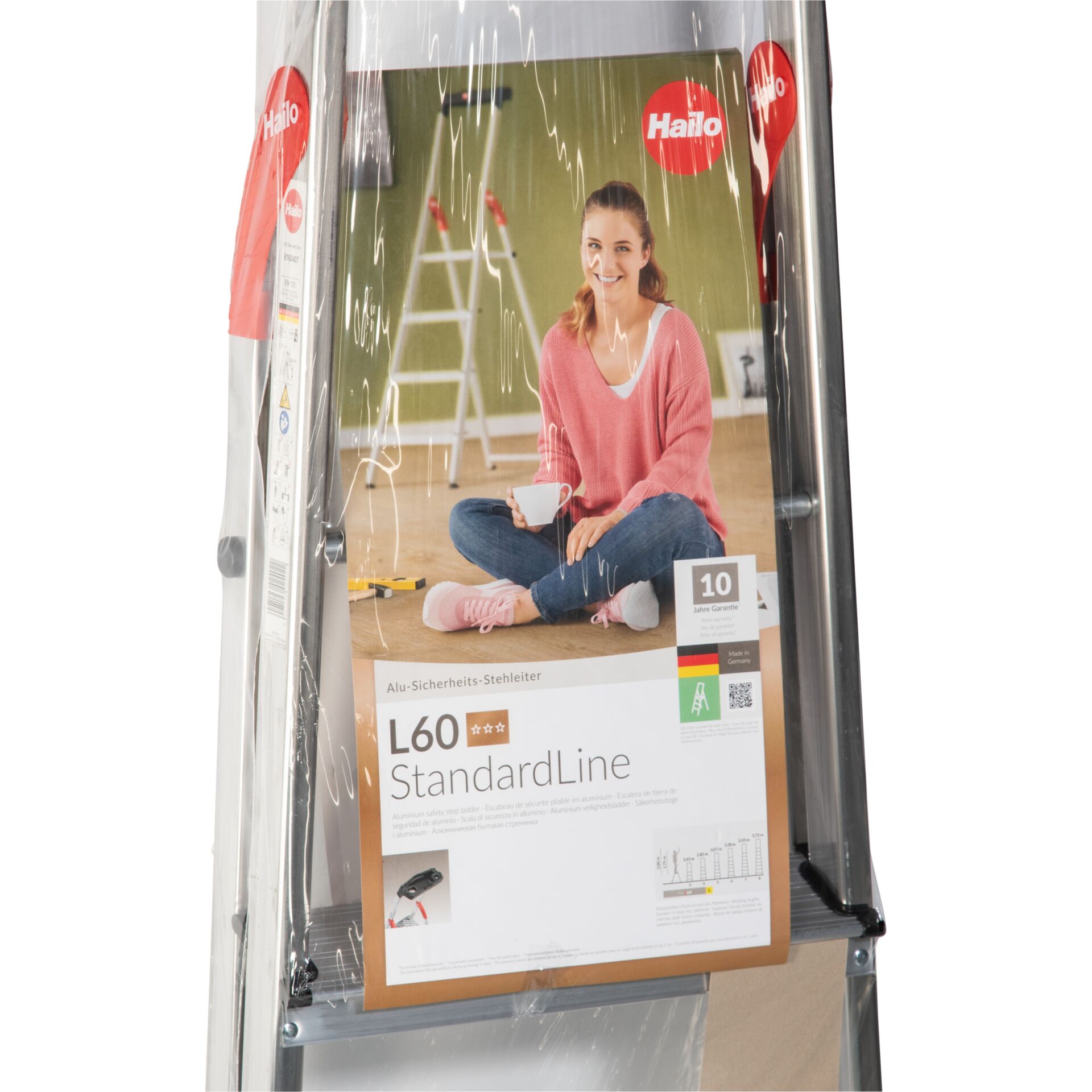 Hailo L60 StandardLine 4 Stufen  Stehleiter 245158_10