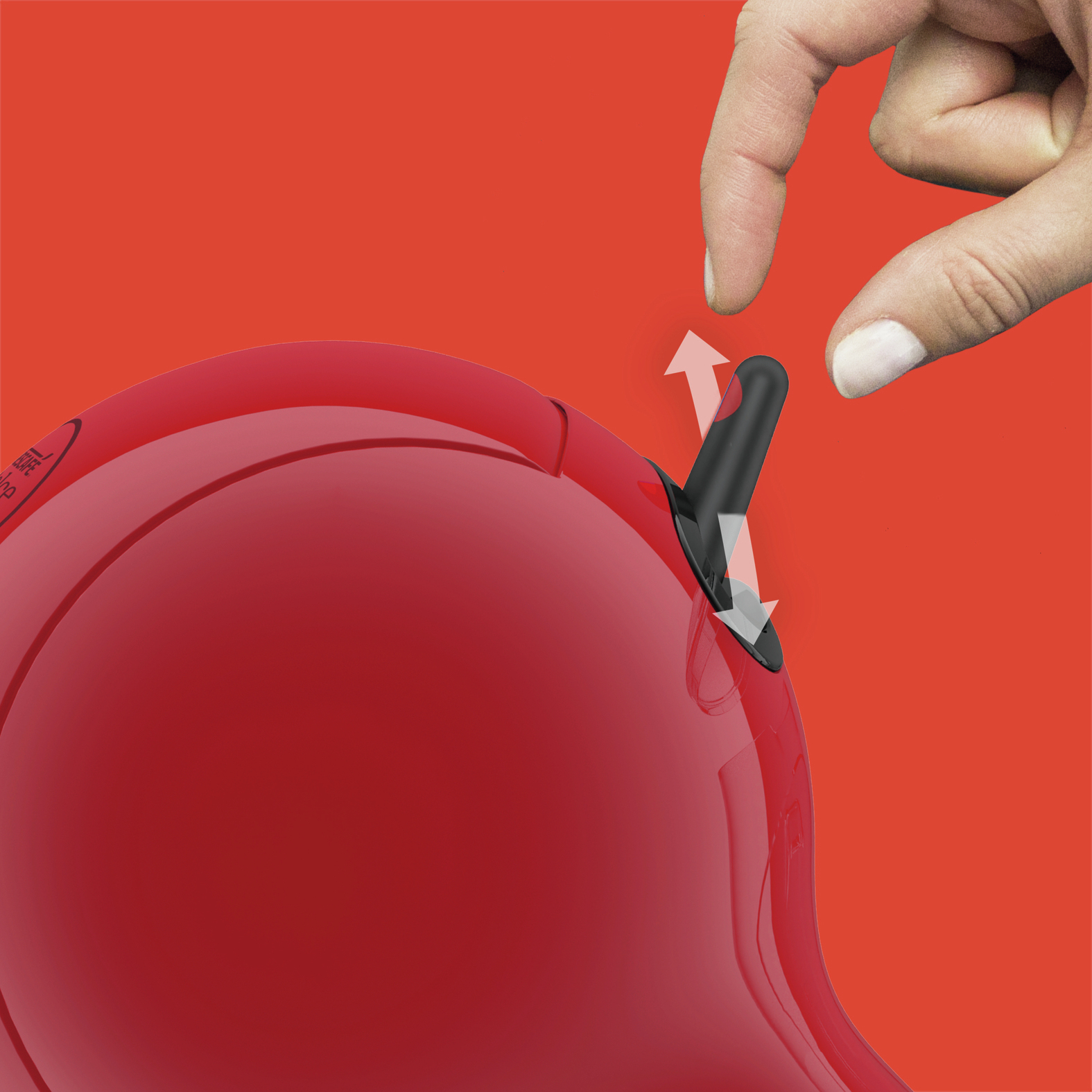 Krups KP 1A35 Piccolo XS Dolce Gusto          rot/schwarz c9f05173287349d4a2f49f939c6d9b1b