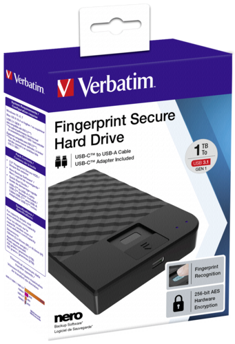 "Verbatim Fingerprint Secure  1TB"