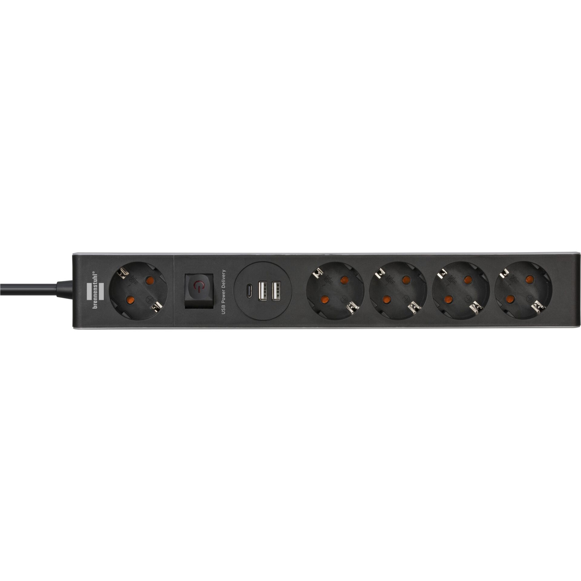 Brennenstuhl Steckdosenleiste 5-fach 1,5m USB Power Delivery