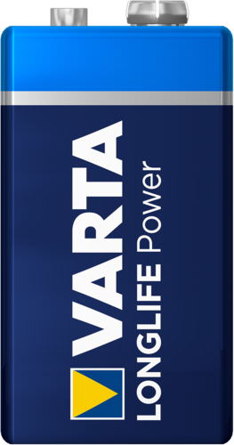  1 Varta Longlife Power 9V-Block