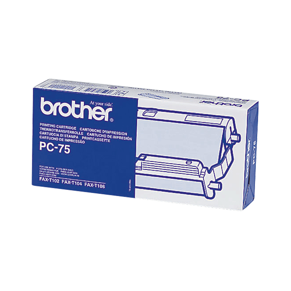 Brother Mehrfachkassette PC-75 inkl. Farbband (144 Seiten) – Ansicht 2