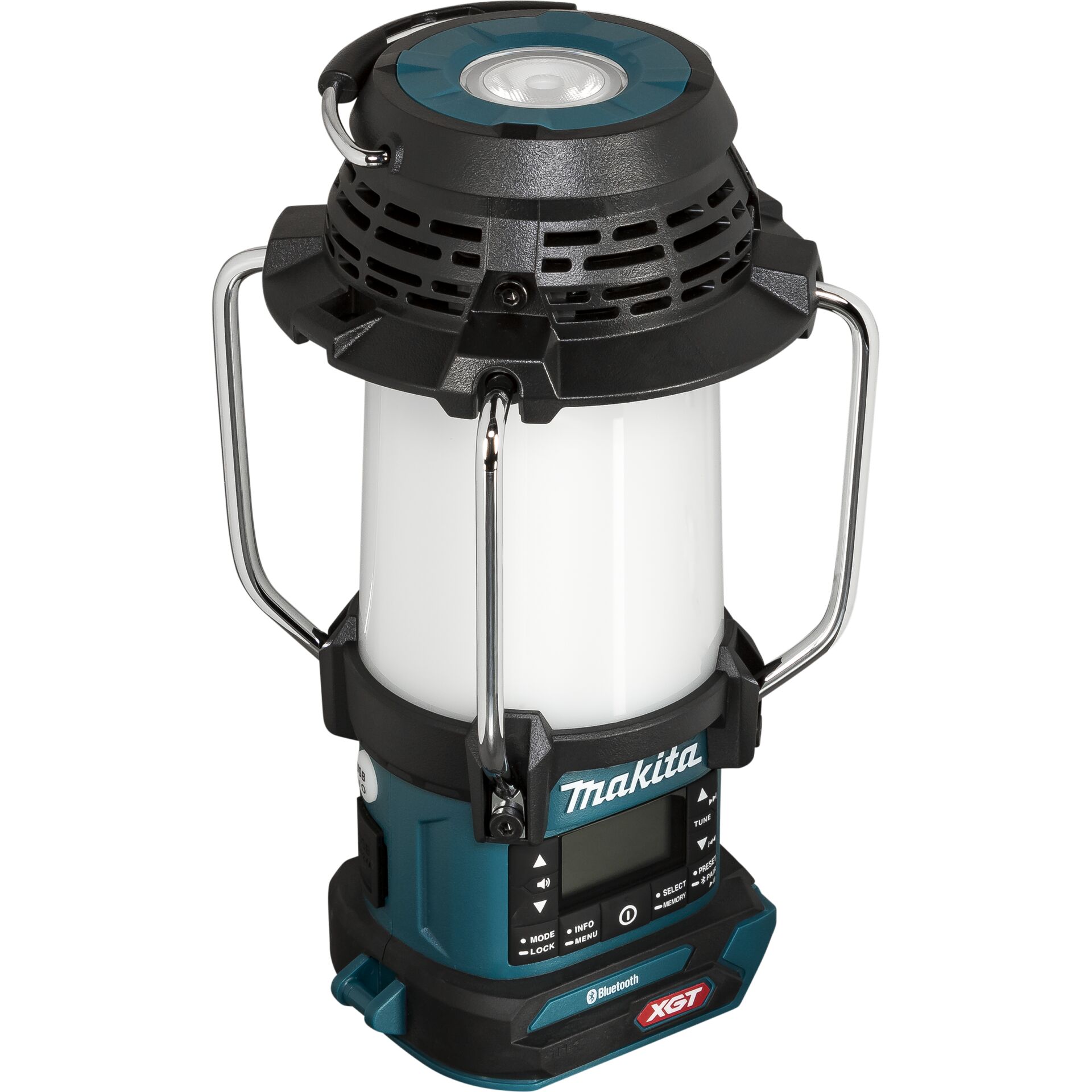 Makita XGT Akku-Laterne mit robustem Design und Bluetooth-Technologie