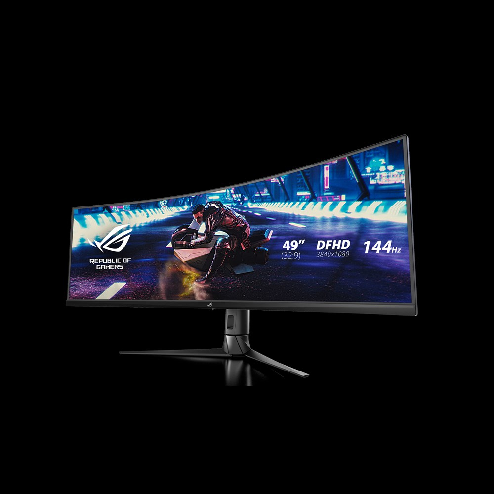 ASUS XG49VQ Computerbildschirm 124,5 cm (49 Zoll) UltraWide Quad HD LED Gebogen Schwarz