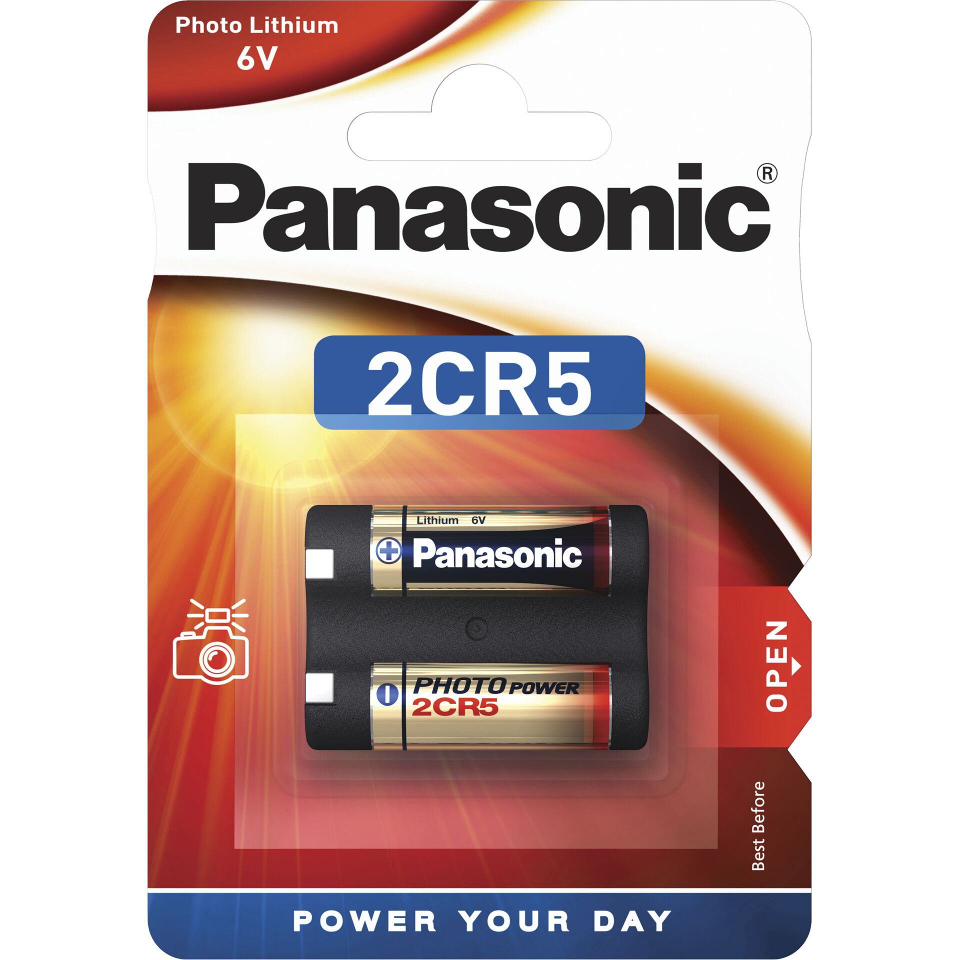 1x10 Panasonic Photo 2 CR 5 Lithium          VPE Innenkarton 335958_01