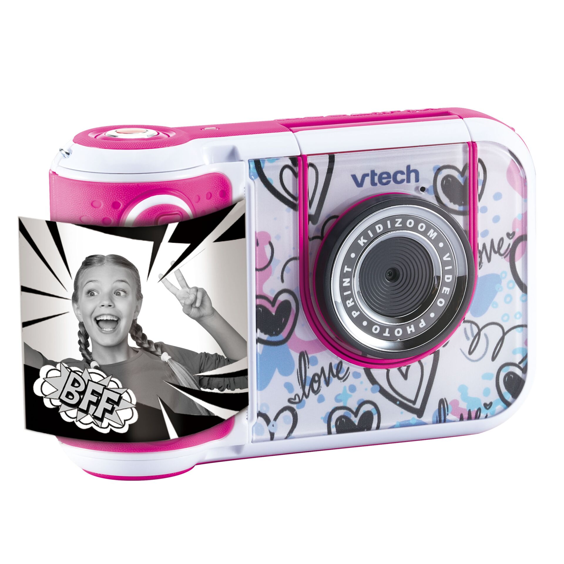 VTech Kidizoom Print Cam pink limitiertes Bundle 173296_01