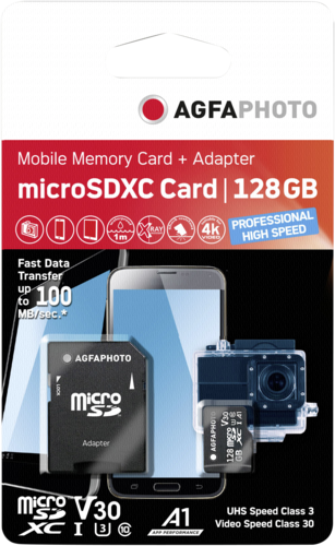 "AgfaPhoto MicroSDHC UHS-I  128GB"