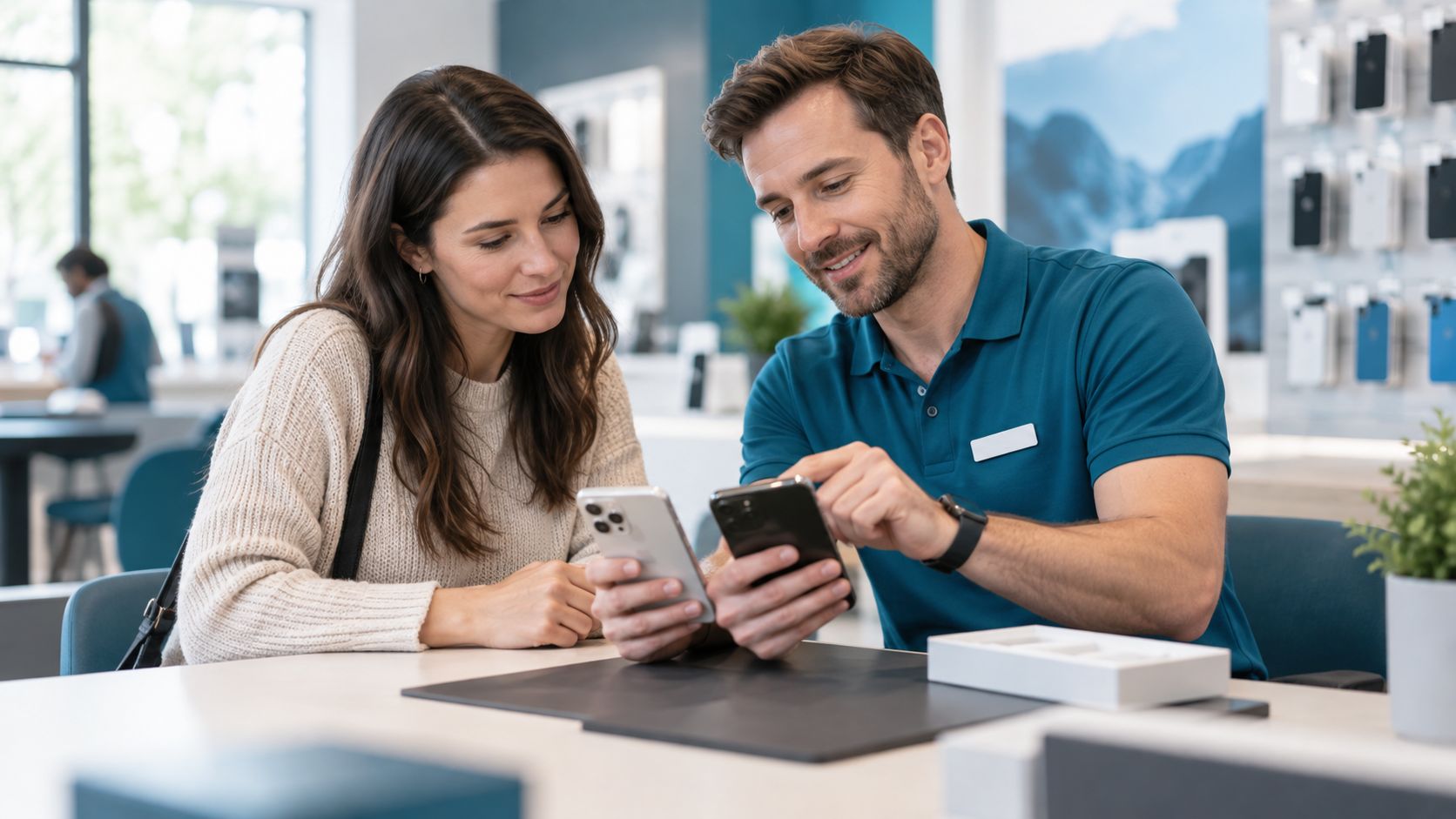 Persönlicher Service bei Einrichtung und Datenübertragung