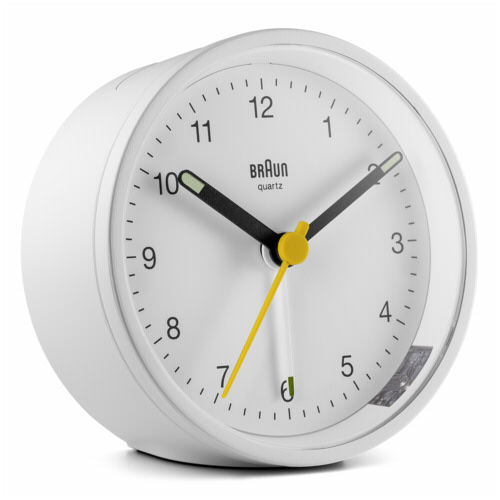 Braun BC 12 W Quarzwecker weiß