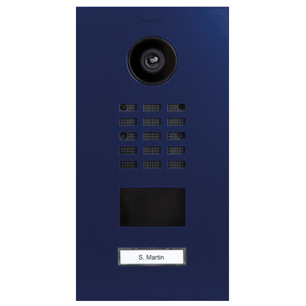 DoorBird D2101V IP Video Türstation V4A Edelstahl, RAL 5002