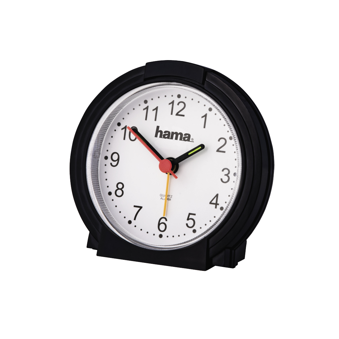 Hama Wecker Classic geräuscharm schwarz/weiß              186335 – Ansicht 1