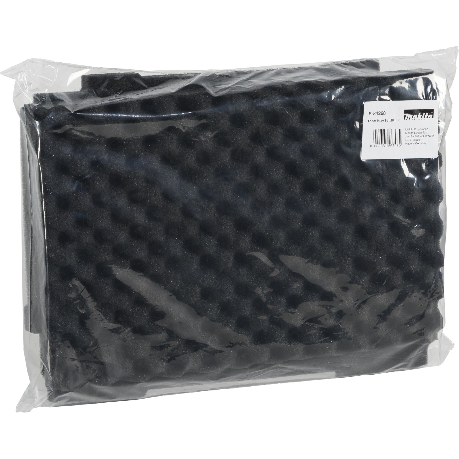 Schaumstoffeinlage Set 70 mm für Werkzeugkoffer Schaumstoffeinlage Set 70 mm, verpackt in Kunststoffhülle, ideal für Werkzeugkoffer zum sicheren Verstauen und Schutz der Werkzeuge