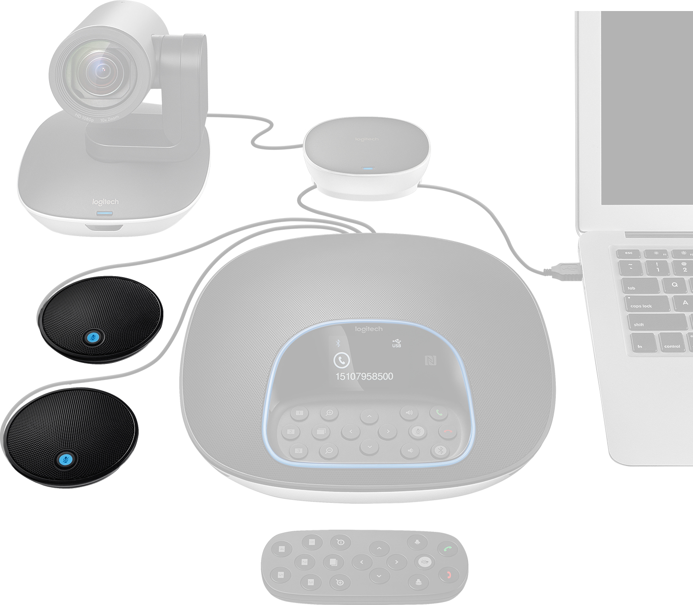 Logitech GROUP Erweiterungsmikrofone 30641343_6684548487