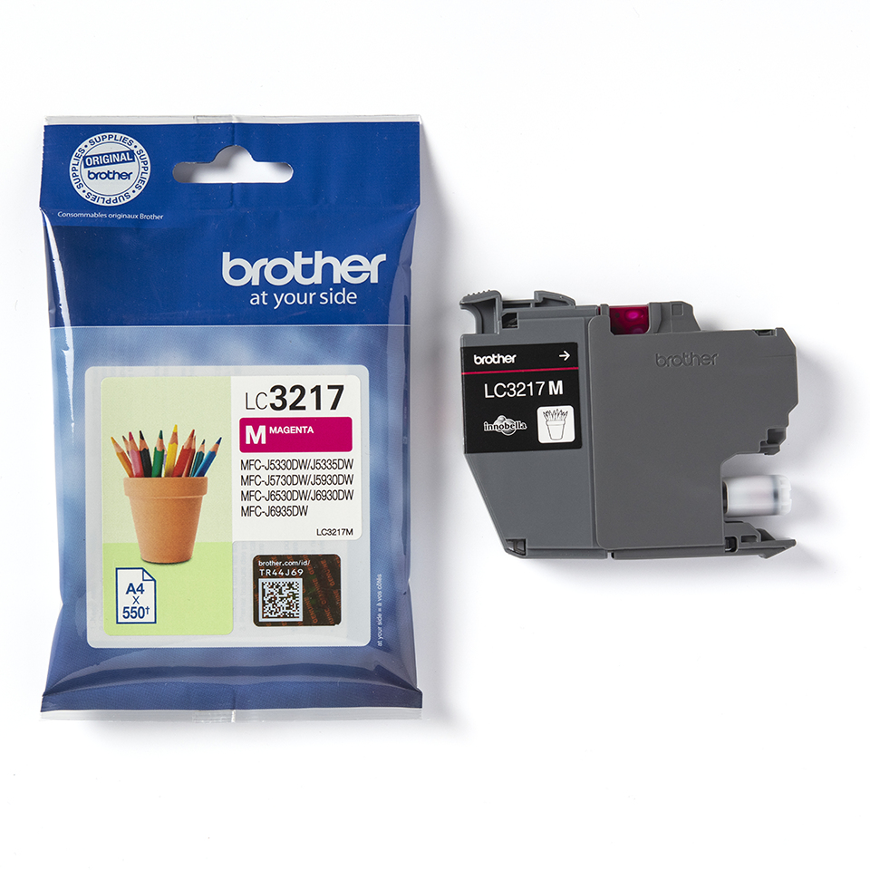 Brother Tintenpatrone LC-3217M Magenta (ca. 550 Seiten) – Ansicht 3