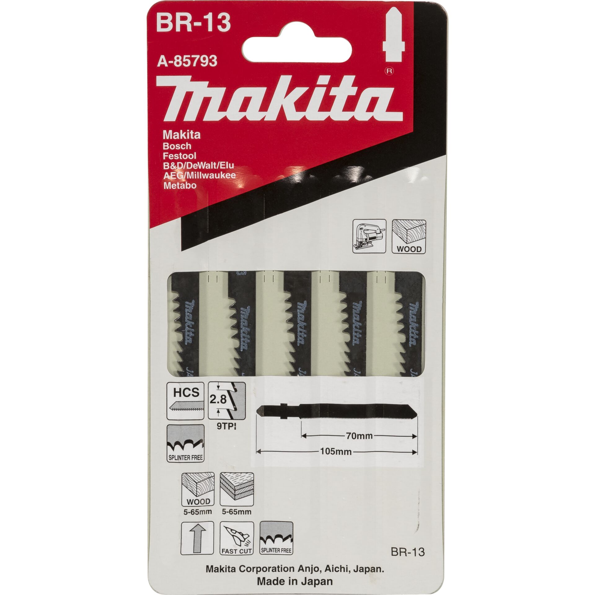Makita A-85793 Stichsägeblatt BR-13 807179_00