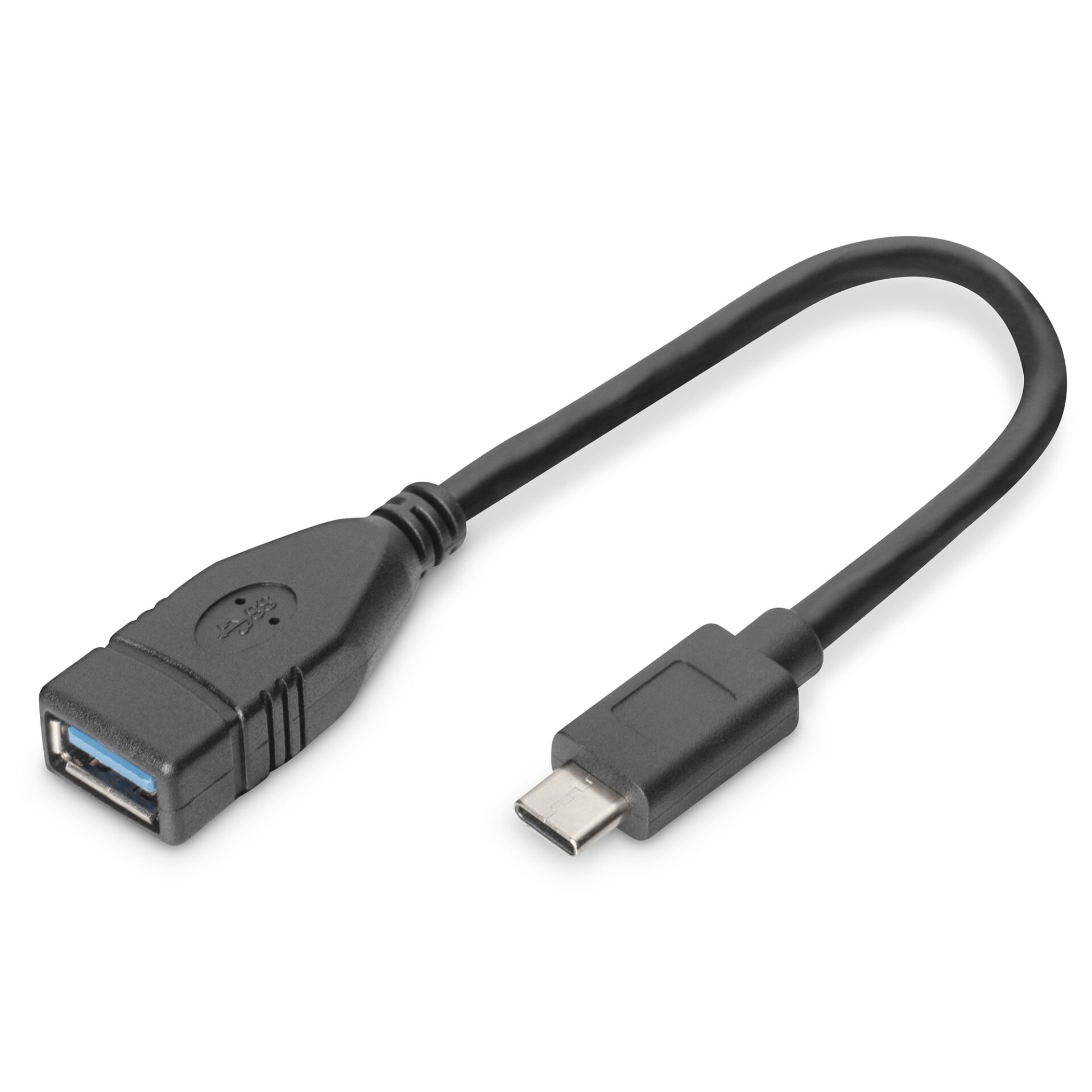 DIGITUS USB Type-C Adapter / Konverter OTG Type-C auf A