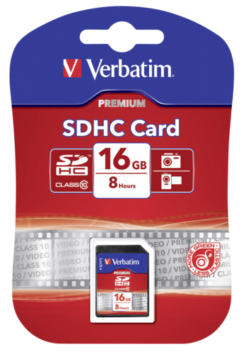 Verbatim SDHC Karte         16GB