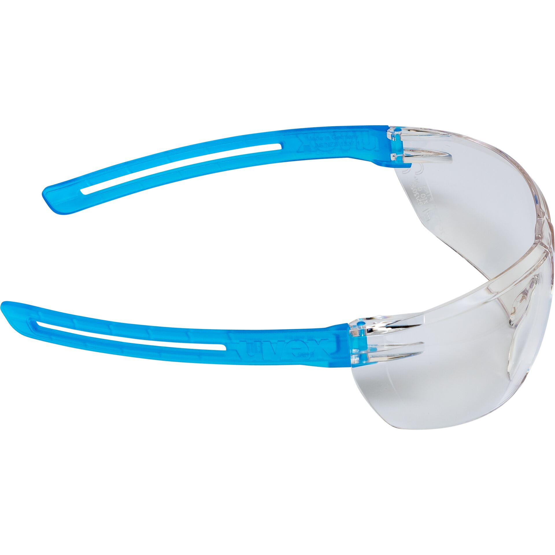 uvex Bügelbrille x-fit blau