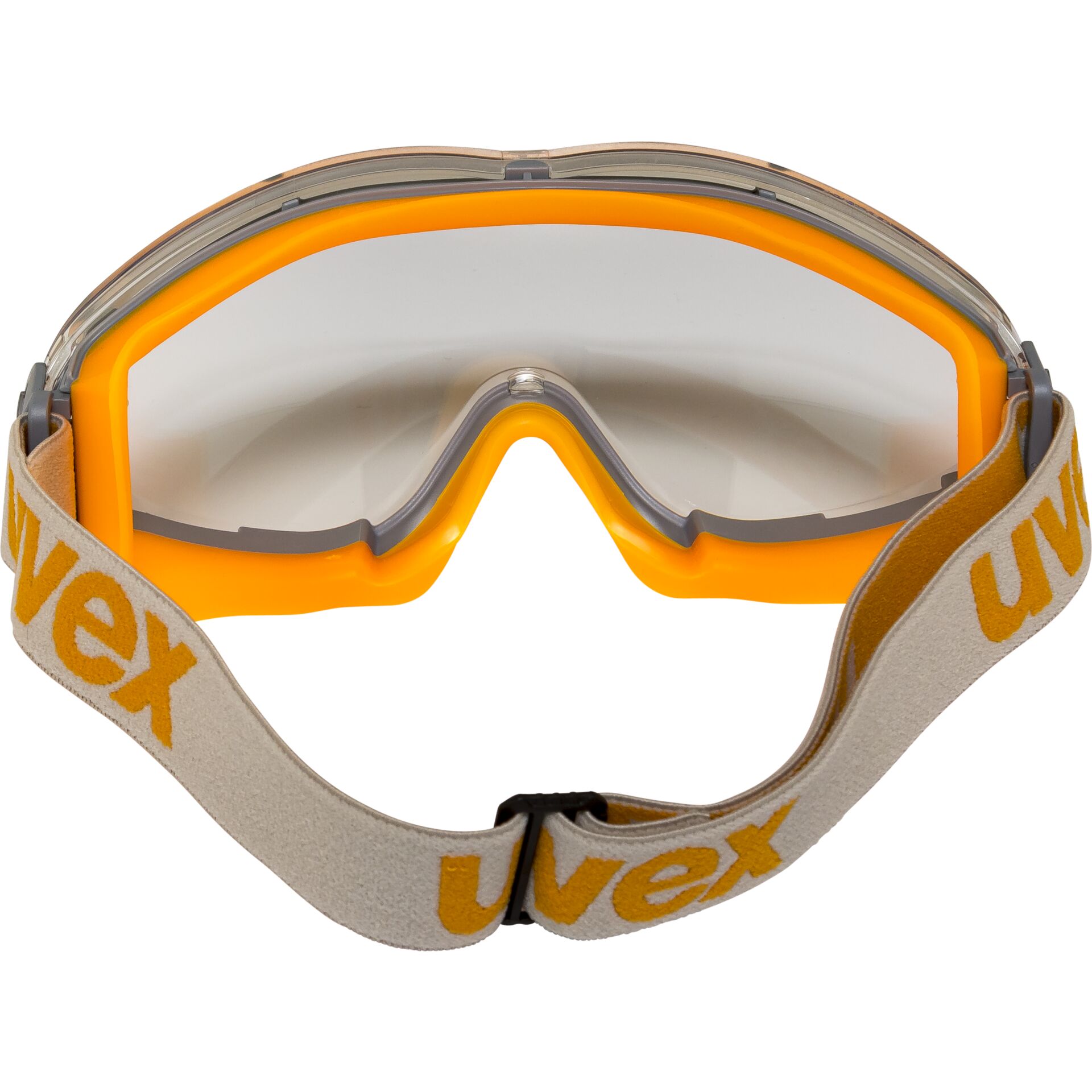 uvex Vollsichtbrille ultrasonic grau/orange