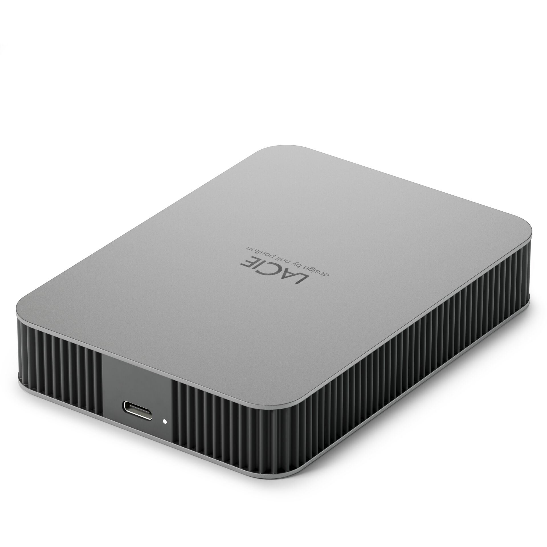 LaCie Mobile Drive           4TB Moon Silver USB 3.2 Type C