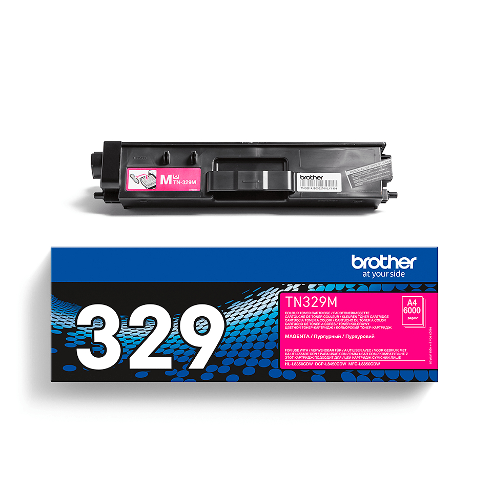 Brother Toner TN-329M Magenta (ca. 6000 Seiten) – Ansicht 2