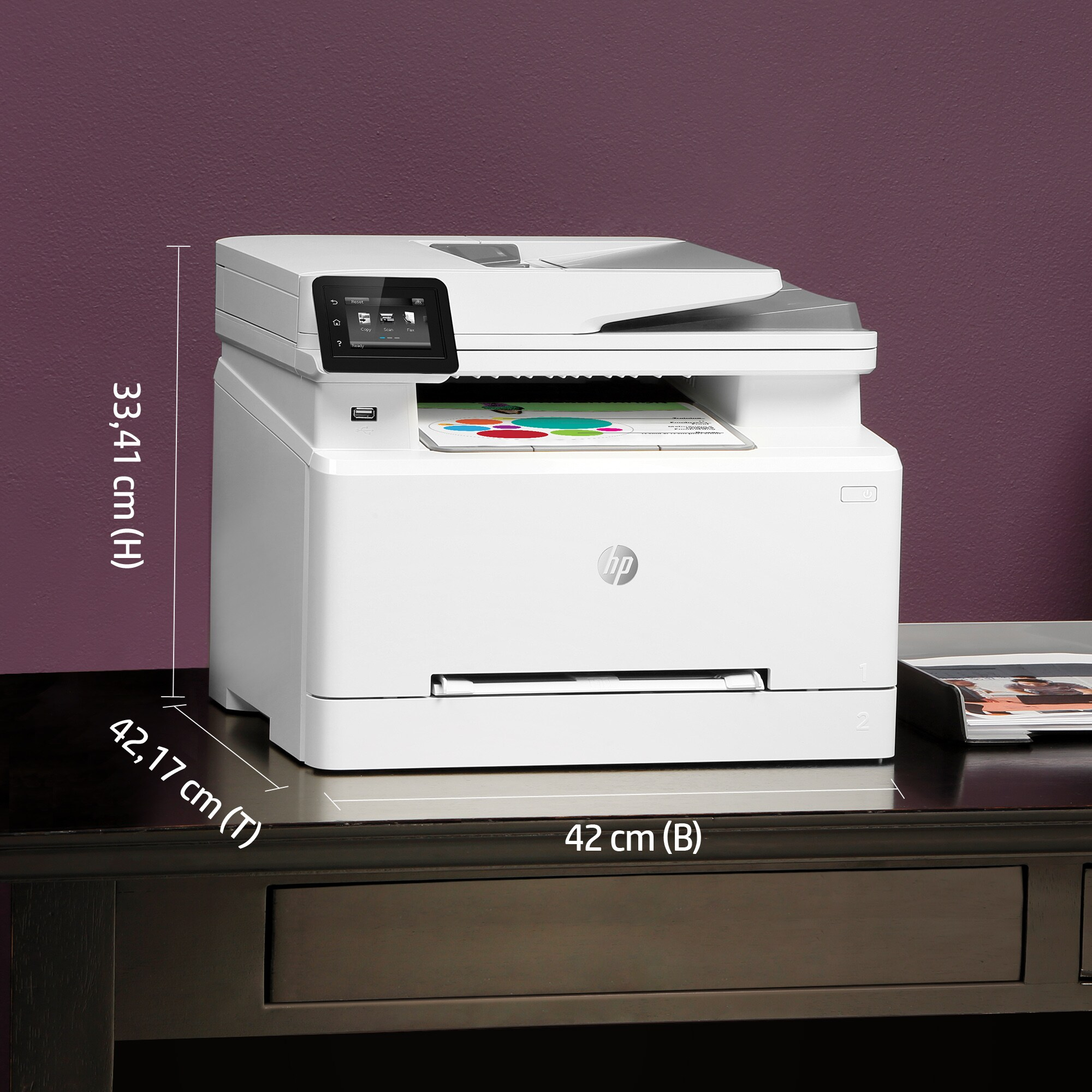 HP Color LaserJet Pro M283fdw -MFP- 4in1 Multifunktionsdrucker 74926443_7934675426