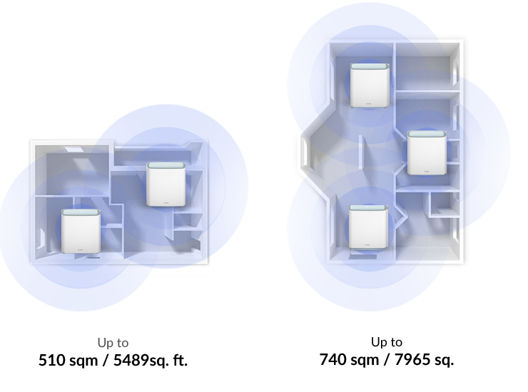 D-Link M32-3 EAGLE PRO AI AX1500 Mesh System 3er Pack Kit 99548907_1492828033