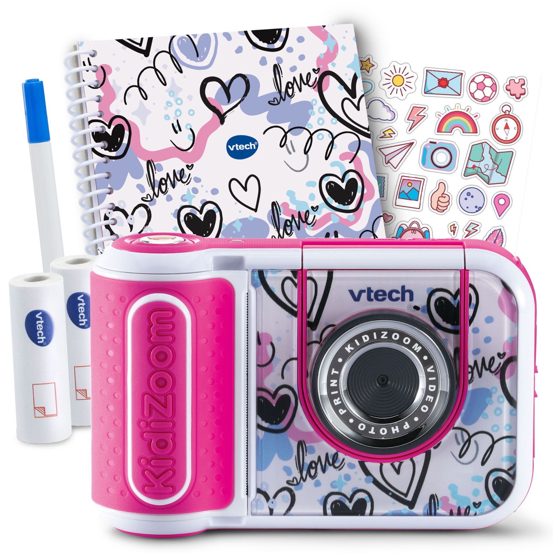 VTech Kidizoom Print Cam pink limitiertes Bundle 173296_00