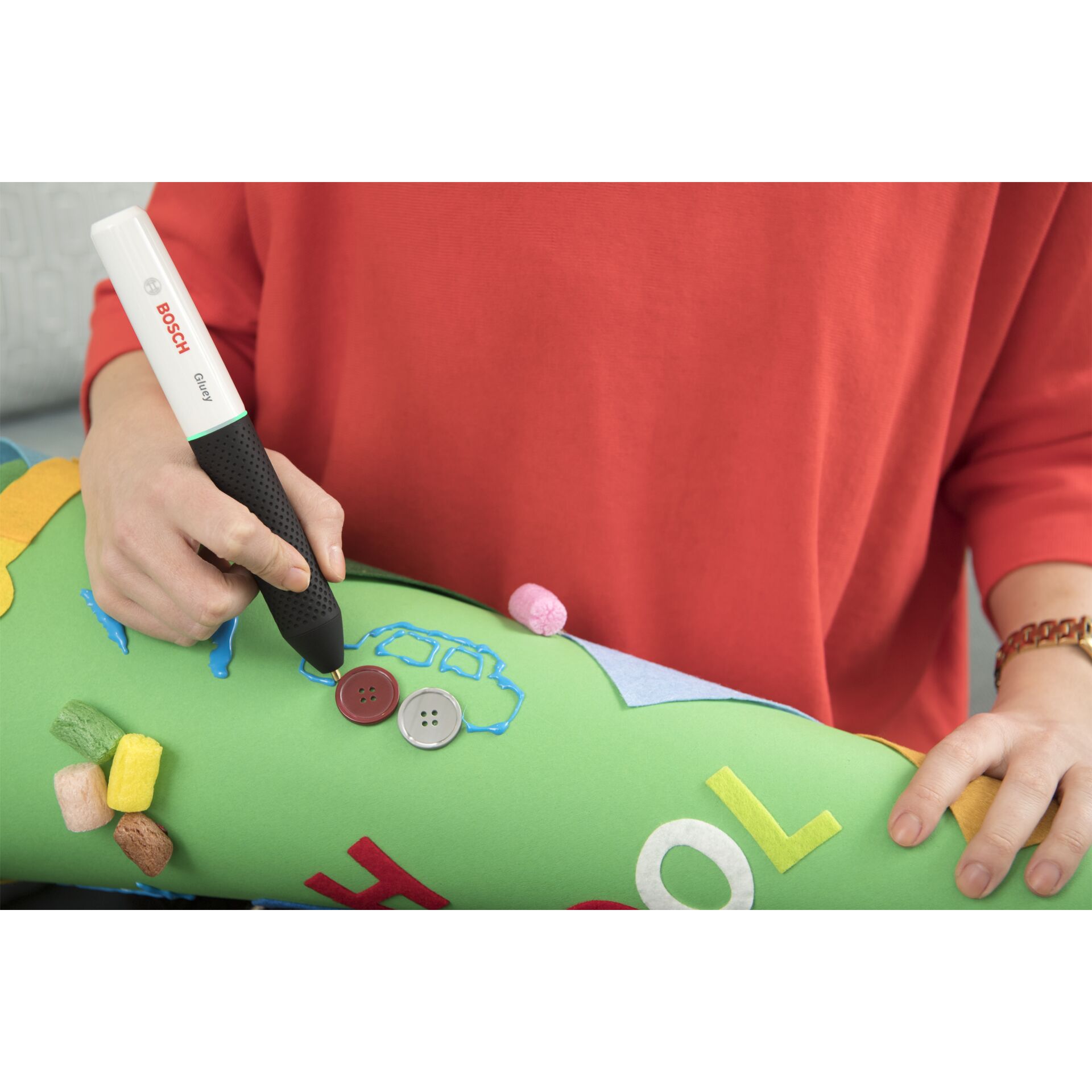 Bosch Gluey smokey grey Heißklebestift