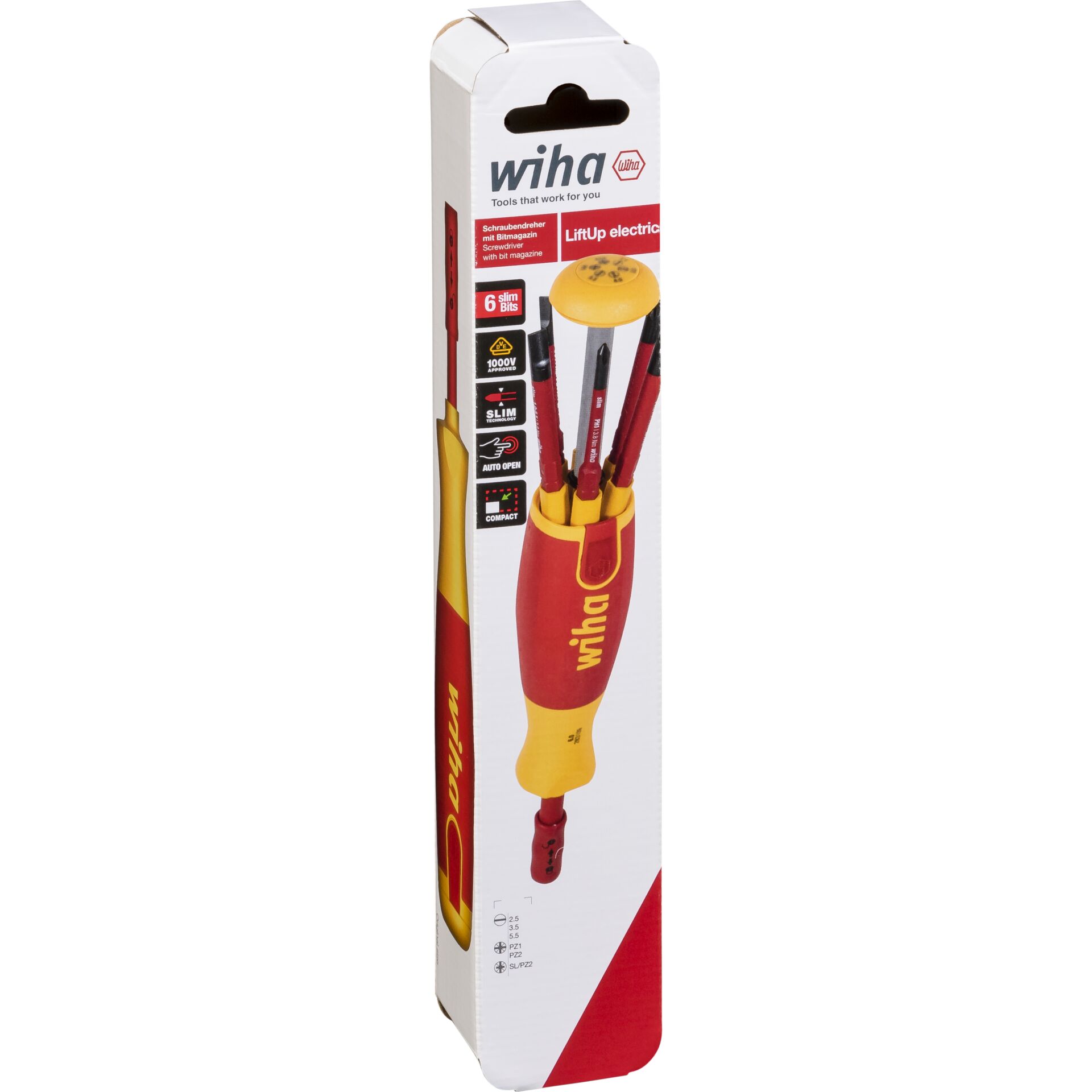 Wiha Schraubendreher mit Bit Magazin LiftUp electric 811883_07